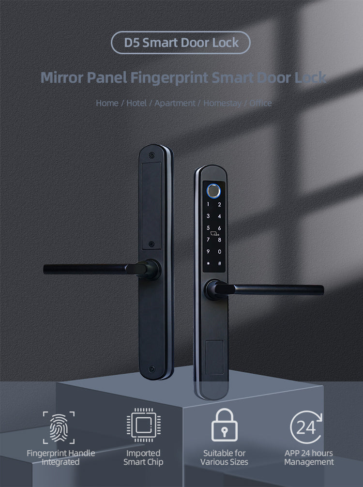 Best Digital Lock - Panda D5 Smart Lock - SmartHomeHolics.com