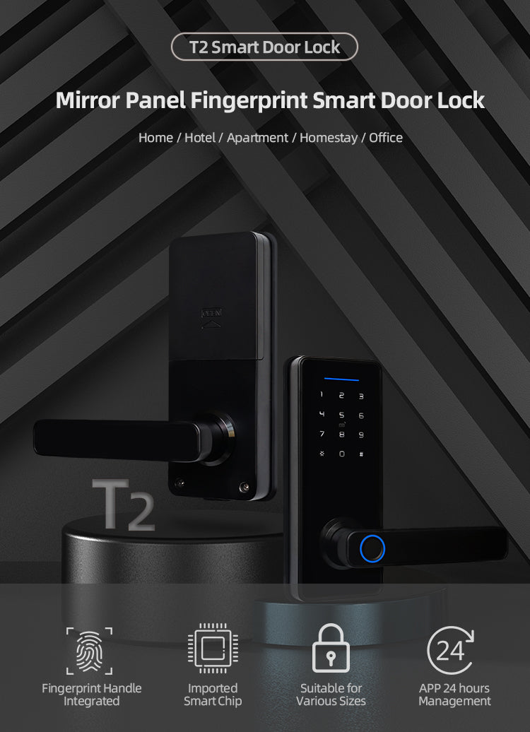 Biometric Door Locks - Bamboo T2 Smart Lock - SmartHomeHolics.com