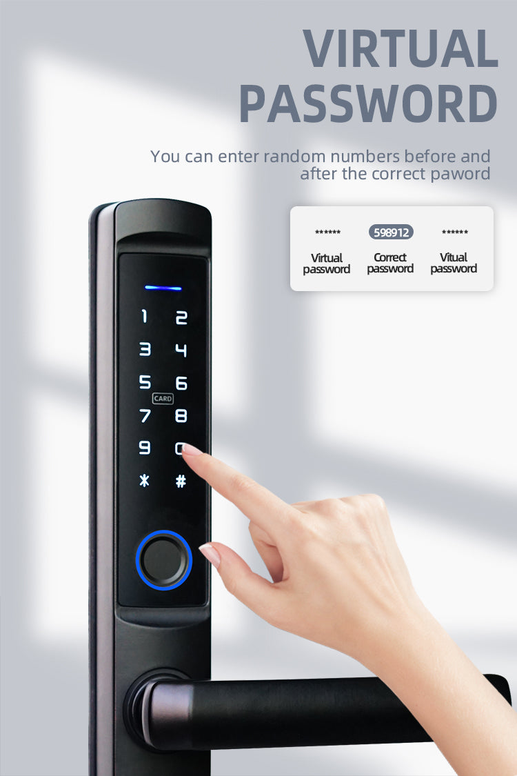 Wifi Home Lock - Bamboo F2 Smart Door Lock - SmartHomeHolics.com