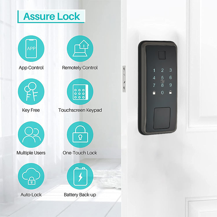 Smart Locks for Home - Bamboo U3 Smart Door Lock - SmartHomeHolics.com