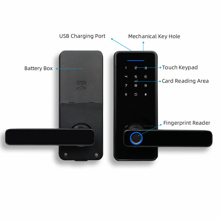 Biometric Door Locks - Bamboo T2 Smart Lock - SmartHomeHolics.com