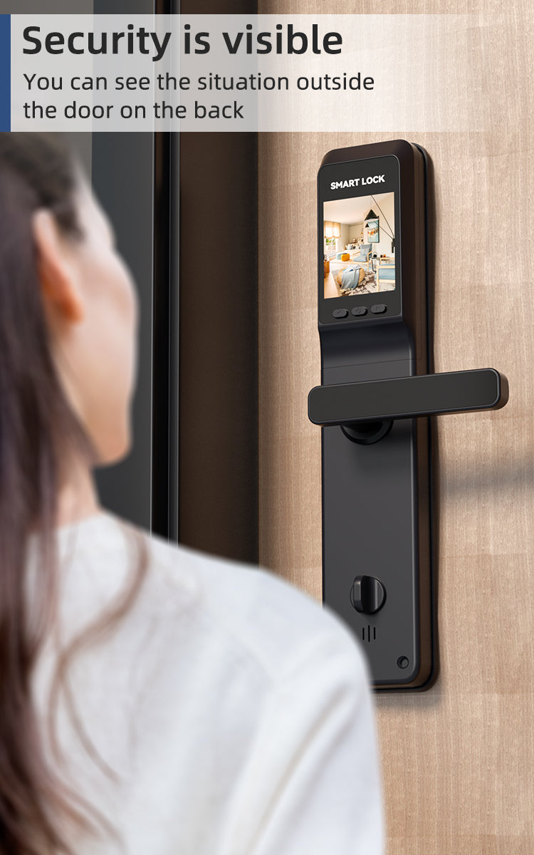 Face Recognition Lock - Panda M1 Pro Smart Lock - SmartHomeHolics.com