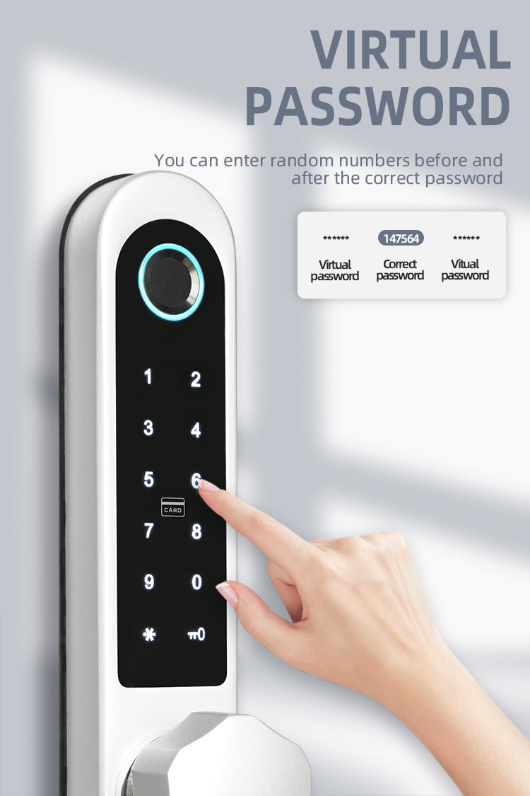 Best Biometric Door Lock - Bamboo D4 Smart Lock - SmartHomeHolics.com