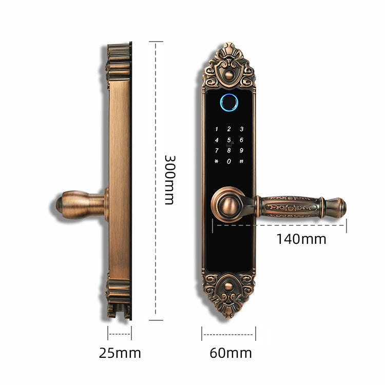 Smart Door Lock - Bamboo A16 Smart Door Lock - SmartHomeHolics.com