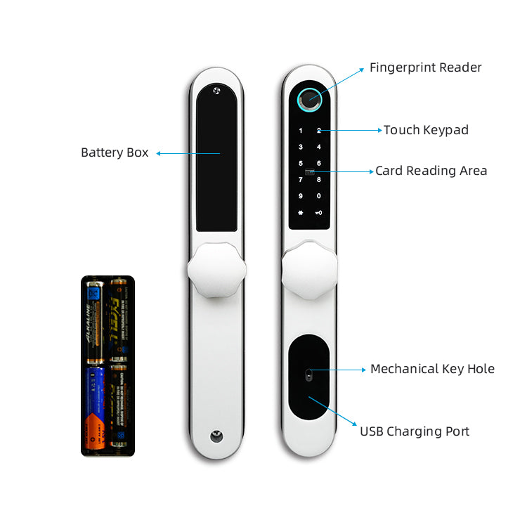 Best Biometric Door Lock - Bamboo D4 Smart Lock - SmartHomeHolics.com