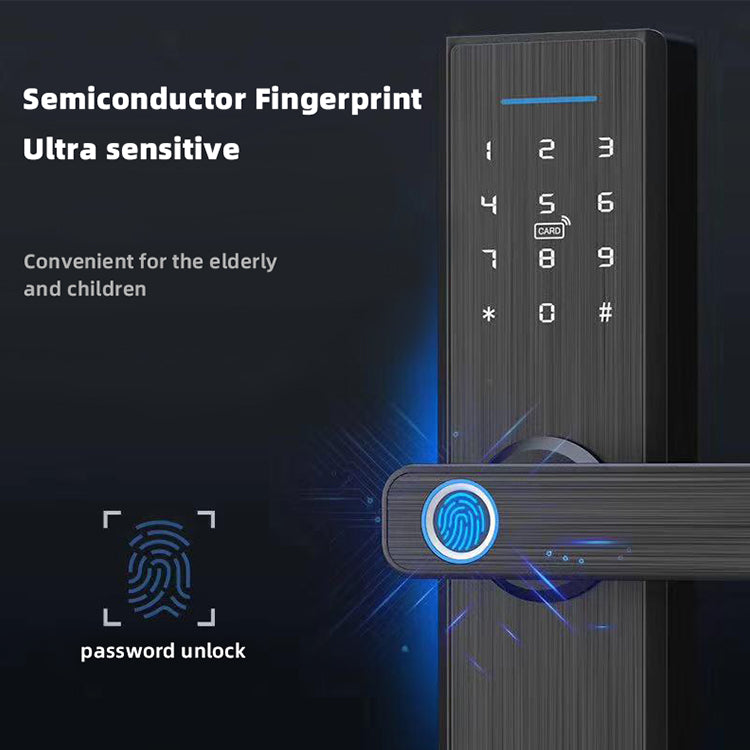 Smart House Lock - Bamboo X8 Smart Lock - SmartHomeHolics.com