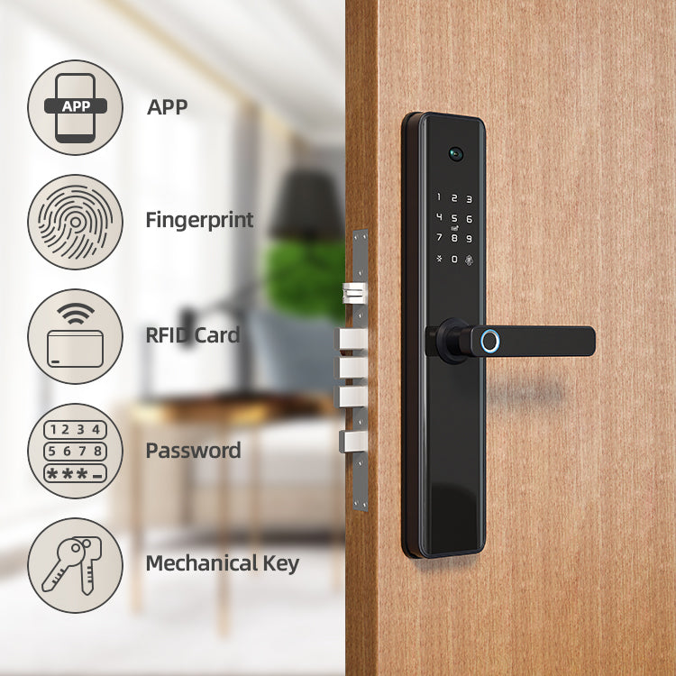 Face Recognition Lock - Panda M1 Pro Smart Lock - SmartHomeHolics.com