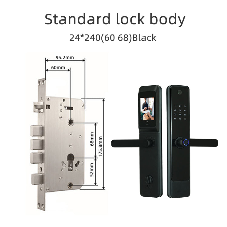 Wi-Fi Camera Door Lock - Panda M3 Pro Smart Lock - SmartHomeHolics.com