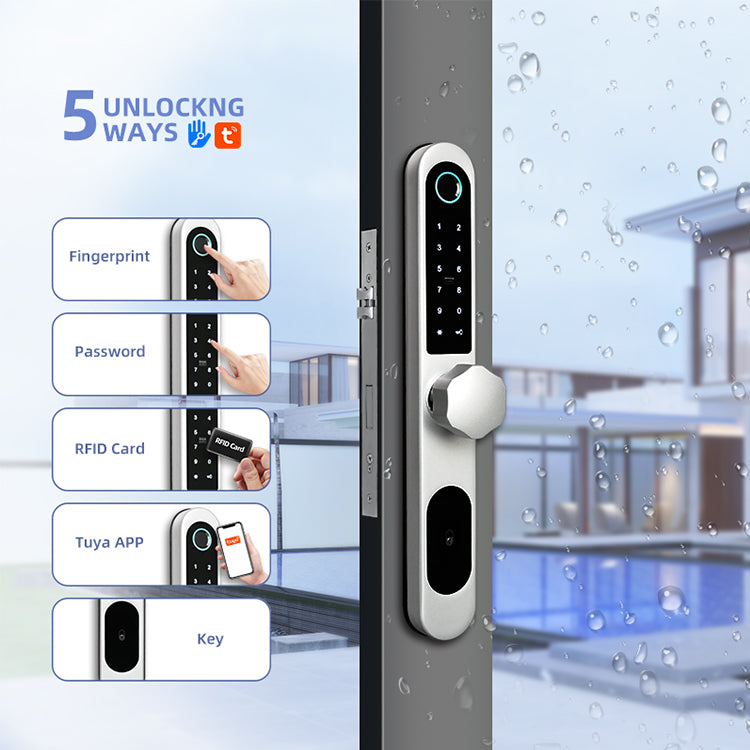 Best Biometric Door Lock - Bamboo D4 Smart Lock - SmartHomeHolics.com