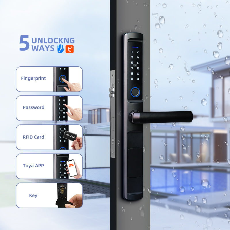 Wifi Home Lock - Bamboo F2 Smart Door Lock - SmartHomeHolics.com