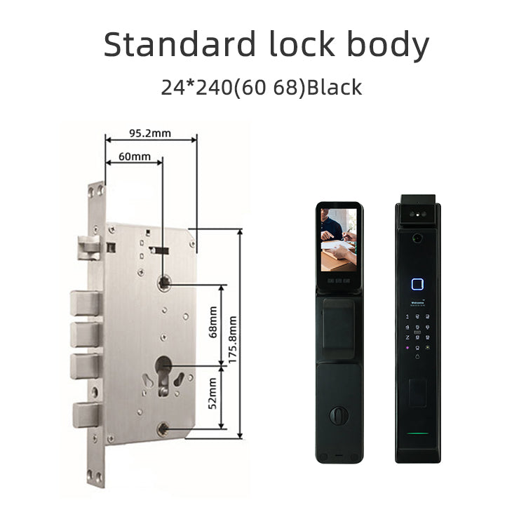 Smart Lock with Camera - Panda H007 Smart Lock - SmartHomeHolics.com