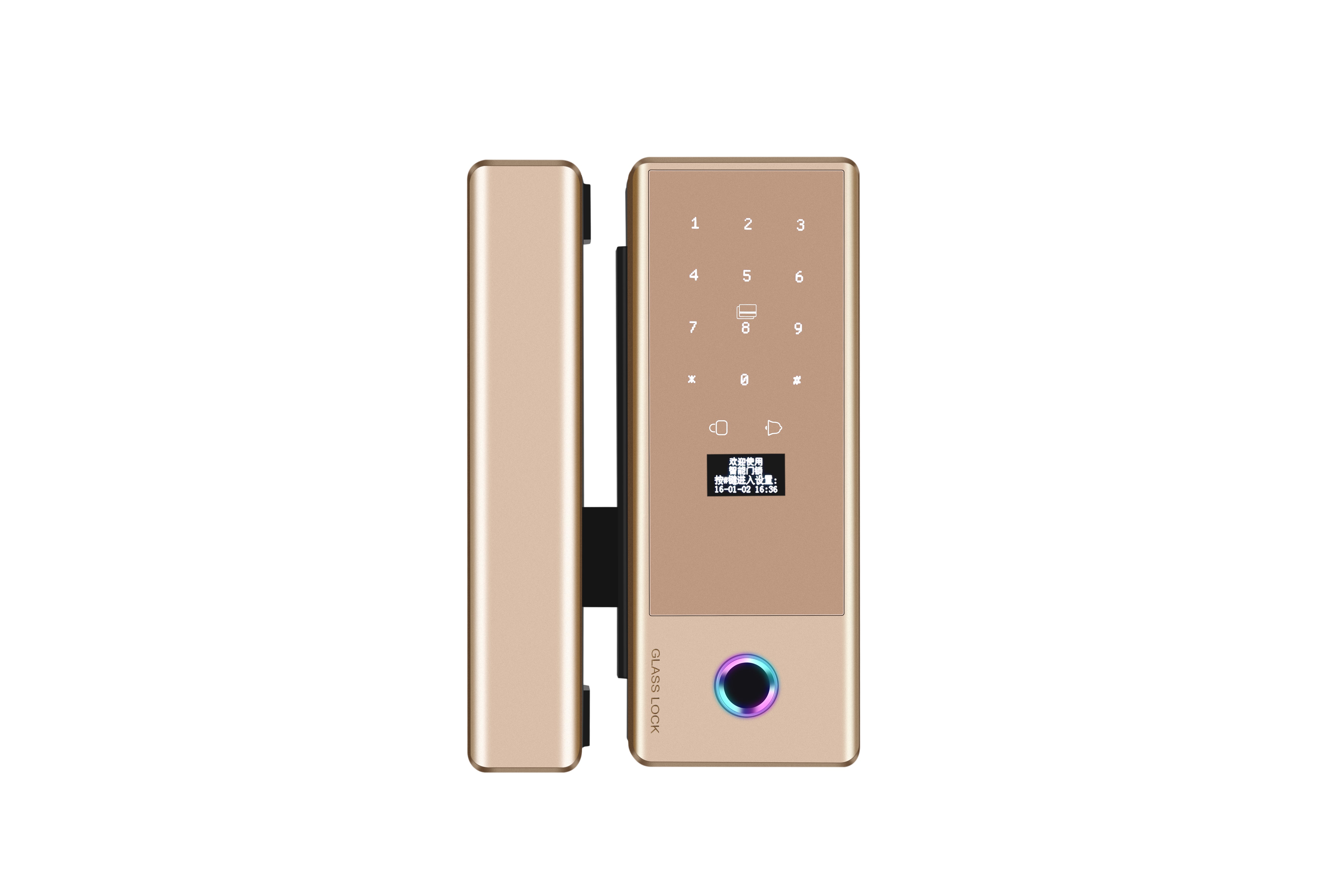 Smart Home Lock - Bamboo A6S1 Smart Glass Lock - SmartHomeHolics.com