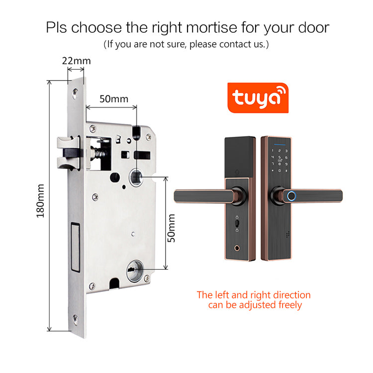 Smart House Lock - Bamboo X8 Smart Lock - SmartHomeHolics.com